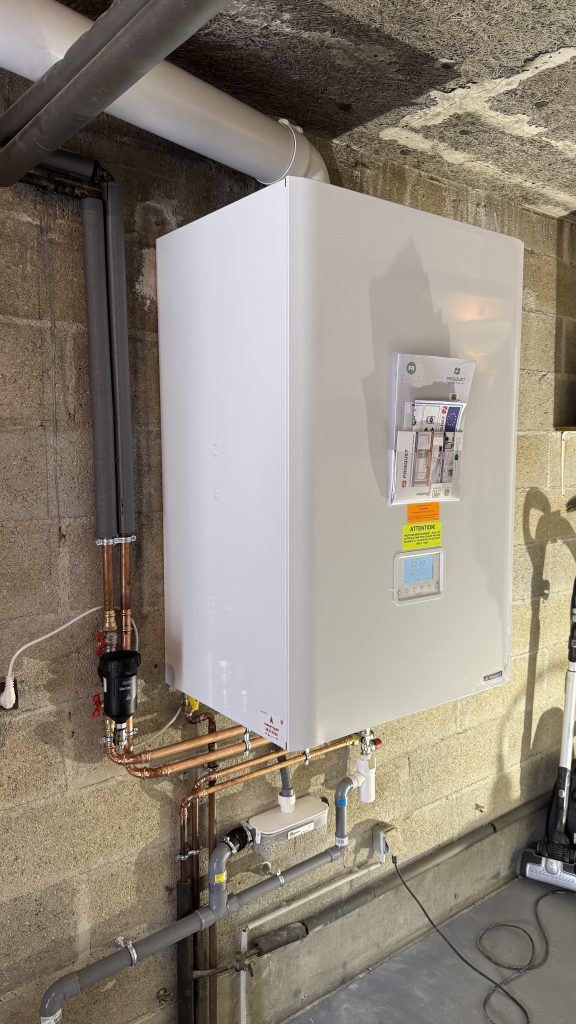 Installation de chauffage réalisée par Chauffelite - chantier n°13