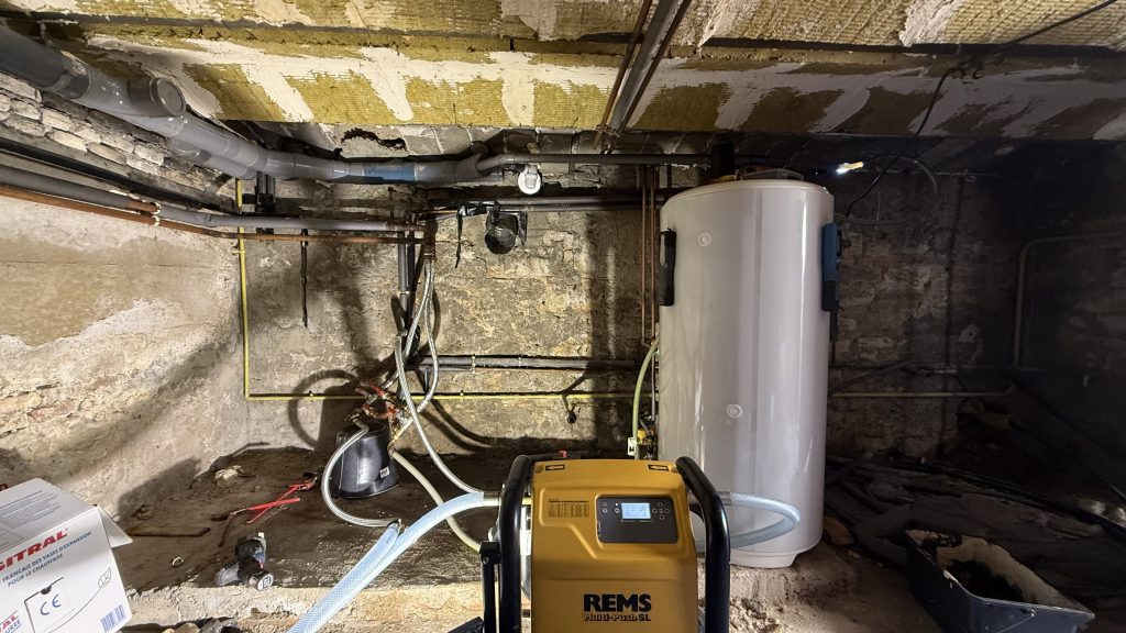 Désembouage d'une installation de chauffage par Chauffelite